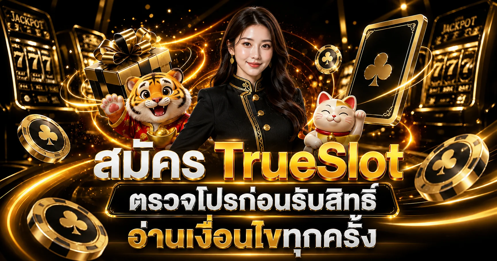 คู่มือสมัคร TrueSlot และตรวจเงื่อนไขโปรโมชั่น